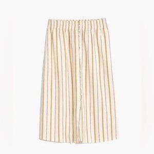 Madewell Midi Skirt with Buttons